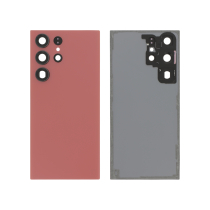 Tapa trasera Roja Galaxy S23 Ultra (S918B) (Sin logo)