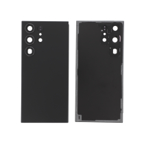 Tapa trasera negra Galaxy S23 Ultra (S918B) (Sin logo)