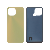 Tapa trasera amarilla Xiaomi Mi 11 Lite 5G (Sin logo)