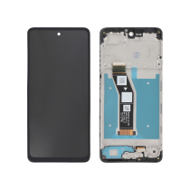 Pantalla completa negra Moto G04/G04S (con chasis) (ReLife)