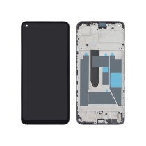 Pantalla completa negra OLED Realme 9 4G (Con chasis)