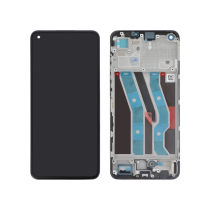 Pantalla completa negra OLED Realme 10 4G (Con chasis)