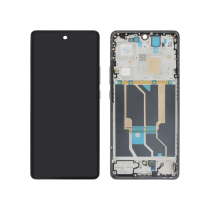 Pantalla completa negra Realme GT 6/GT 6T (Con chasis) (Relife)