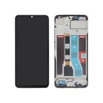 Pantalla Completa Negra Realme Note 50 (Con Chasis)