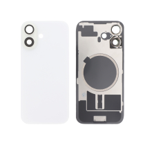 Tapa trasera blanca iPhone 16 (Con MagSafe) (Sin logo)