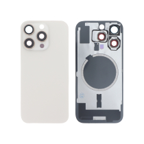 Tapa trasera Titan Sand iPhone 16 Pro (con MagSafe) (Sin Logo)