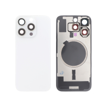 Tapa trasera Titanio Blanco iPhone 16 Pro (Con MagSafe) (Sin Logo)
