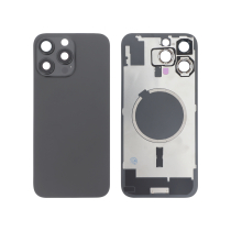Tapa trasera Titanio Negro iPhone 16 Pro Max (Con MagSafe) (Sin Logo)