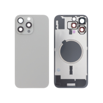 Tapa trasera Titanio Natural iPhone 16 Pro Max (Con MagSafe) (Sin Logo)