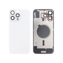 Tapa trasera Blanca Titanio iPhone 16 Pro Max (Con MagSafe) (Sin Logo)