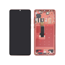 Pantalla completa OLED Huawei P30 Pro en color naranja (Con chasis)