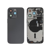 Tapa trasera Completa Negro Espacial iPhone 14 Pro (Con MagSafe) (Sin Logo)