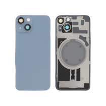 Tapa trasera Completa Azul iPhone 14 (Con MagSafe) (Sin Logo)
