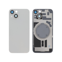Tapa trasera Completa Blanco Estelar iPhone 14 (Con MagSafe) (Sin Logo)
