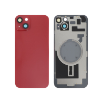 Tapa trasera completa roja iPhone 14 Plus (Con MagSafe) (Sin logo)