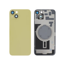 Tapa trasera Amarilla iPhone 14 Plus (Con MagSafe) (Sin Logo)