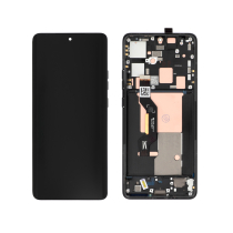 Pantalla completa negra Motorola Edge 50 Pro (Con chasis) (ReLife)