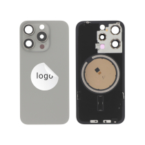 Backcover Titan Natur iPhone 15 Pro (Pulled A)