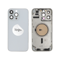 Backcover Silber iPhone 14 Pro Max (Pulled A)