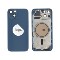 Backcover Blau iPhone 13 (Pulled A)