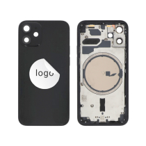 Tapa trasera Negra iPhone 12 Mini (Pulled B)
