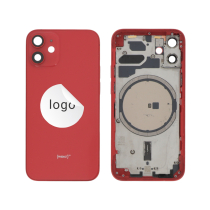Tapa trasera Roja iPhone 12 Mini (Pulled B)