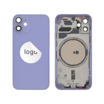 Backcover Violett iPhone 12 Mini (Pulled B)