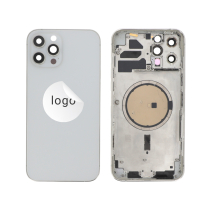Backcover Silber iPhone 12 Pro Max (Pulled A)