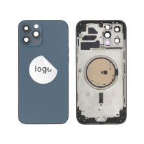Backcover Blau iPhone 12 Pro Max (Pulled A)