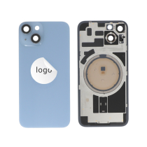 Backcover Blau iPhone 14 (Pulled B)