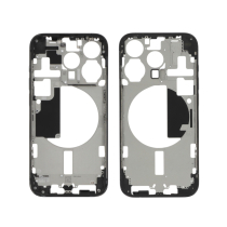 Chasis central Titanio Negro iPhone 15 Pro (Pulled C)