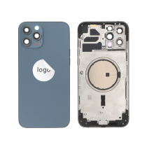 Backcover Blau iPhone 12 Pro Max (Pulled C)
