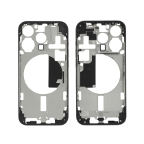 Chasis central Titanio Negro iPhone 15 Pro (Pulled B)