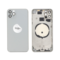 Tapa trasera Plata iPhone 11 Pro Max (Pulled B)