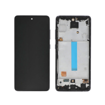 Pantalla Completa Incell Negro Galaxy A52S 5G (A528B) (Con Chasis)
