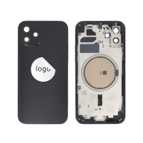 Backcover Schwarz iPhone 12 (Pulled A)