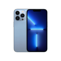 Teléfono de exhibición Tipo iPhone 13 Pro (Azul Alpino)