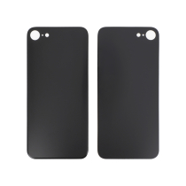 Tapa Trasera Gris Espacial iPhone 8/SE2 (Agujero Grande) (Sin logo)