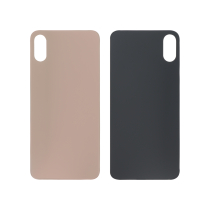 Tapa Trasera Dorada iPhone XS (Agujero Grande) (Sin logo)