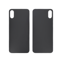Tapa Trasera Gris Espacial iPhone XS (Agujero Grande) (Sin logo)