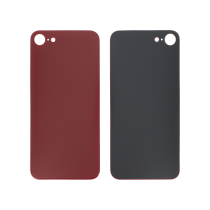 Tapa Trasera Roja iPhone 8/SE2 (Agujero Grande) (Sin logo)
