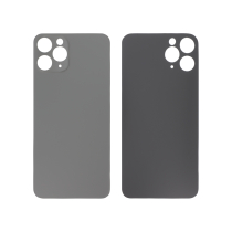 Tapa Trasera Gris Espacial iPhone 11 Pro (Agujero Grande) (Sin logo)