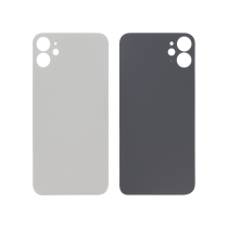 Tapa Trasera blanca iPhone 11 (Agujero grande) (Sin logo)