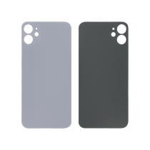 Tapa Trasera violeta iPhone 11 (Agujero grande) (Sin logo)