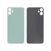 Tapa Trasera verde iPhone 11 (Agujero grande) (Sin logo)
