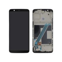 Pantalla completa negra OnePlus 5T (Con chasis) (ReLife)