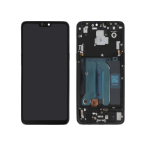 Pantalla completa negra OnePlus 6 (Con chasis)