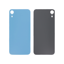 Tapa Trasera azul iPhone XR (Agujero grande) (Sin logo)