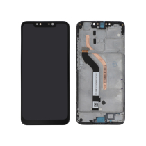 Pantalla completa negra Pocophone F1 (Con chasis)