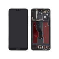 Pantalla completa negra Huawei P20 Pro (con chasis) (ReLife)